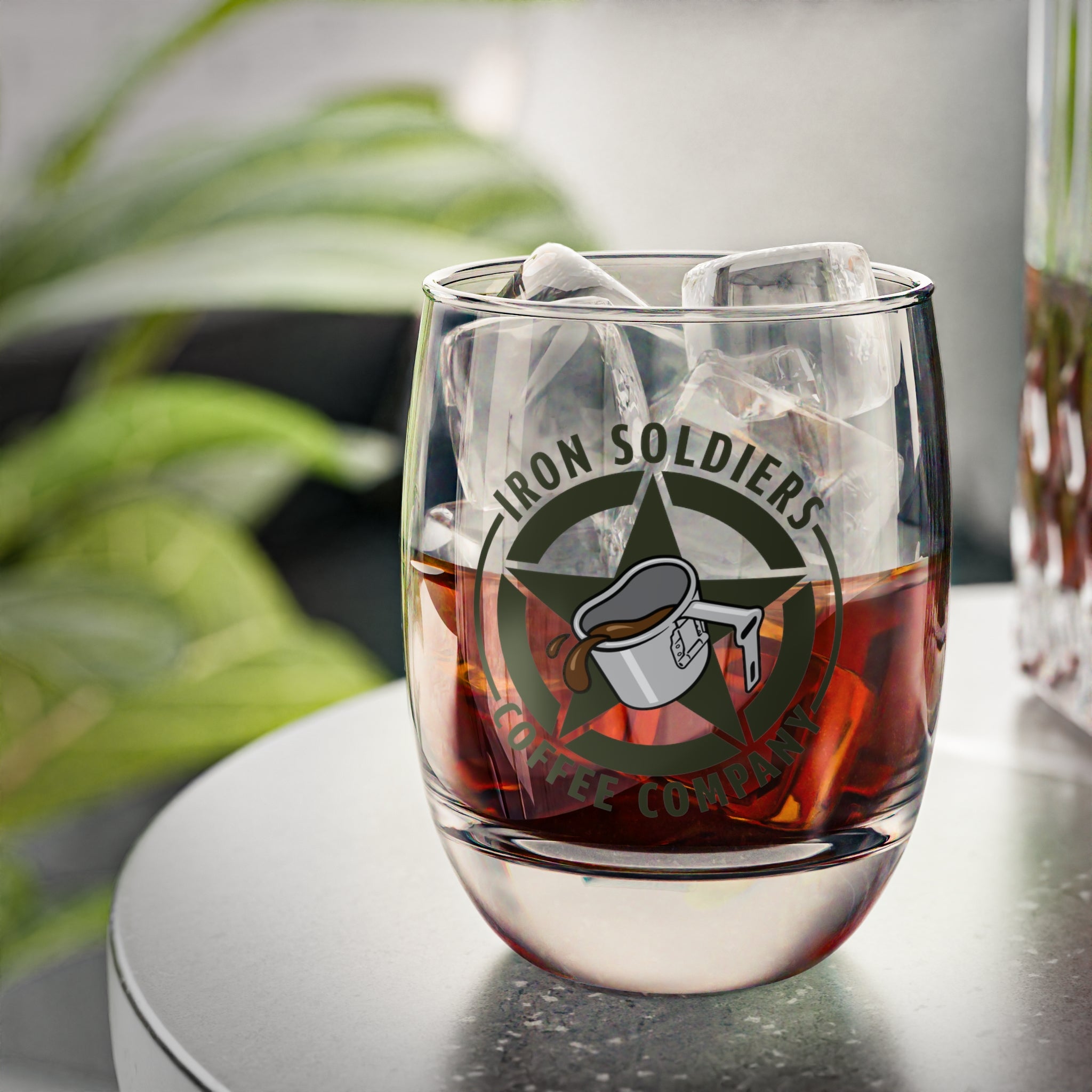 A211 Iron Soldiers Whiskey Glass