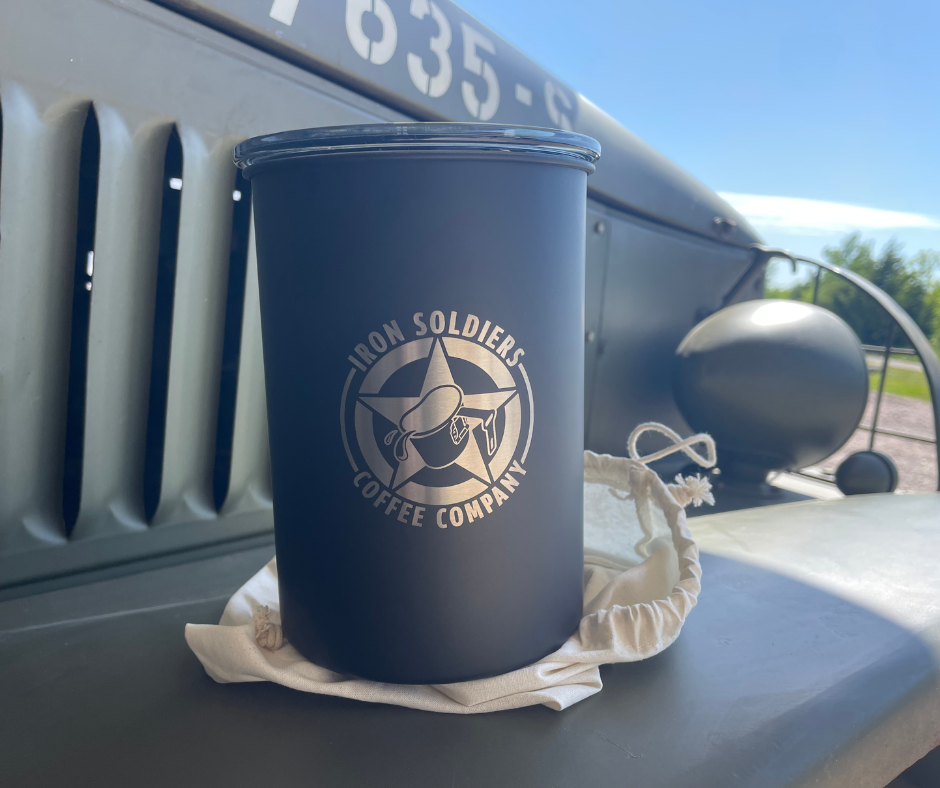 A210 Airscape Stainless Steel Medium Coffee Container