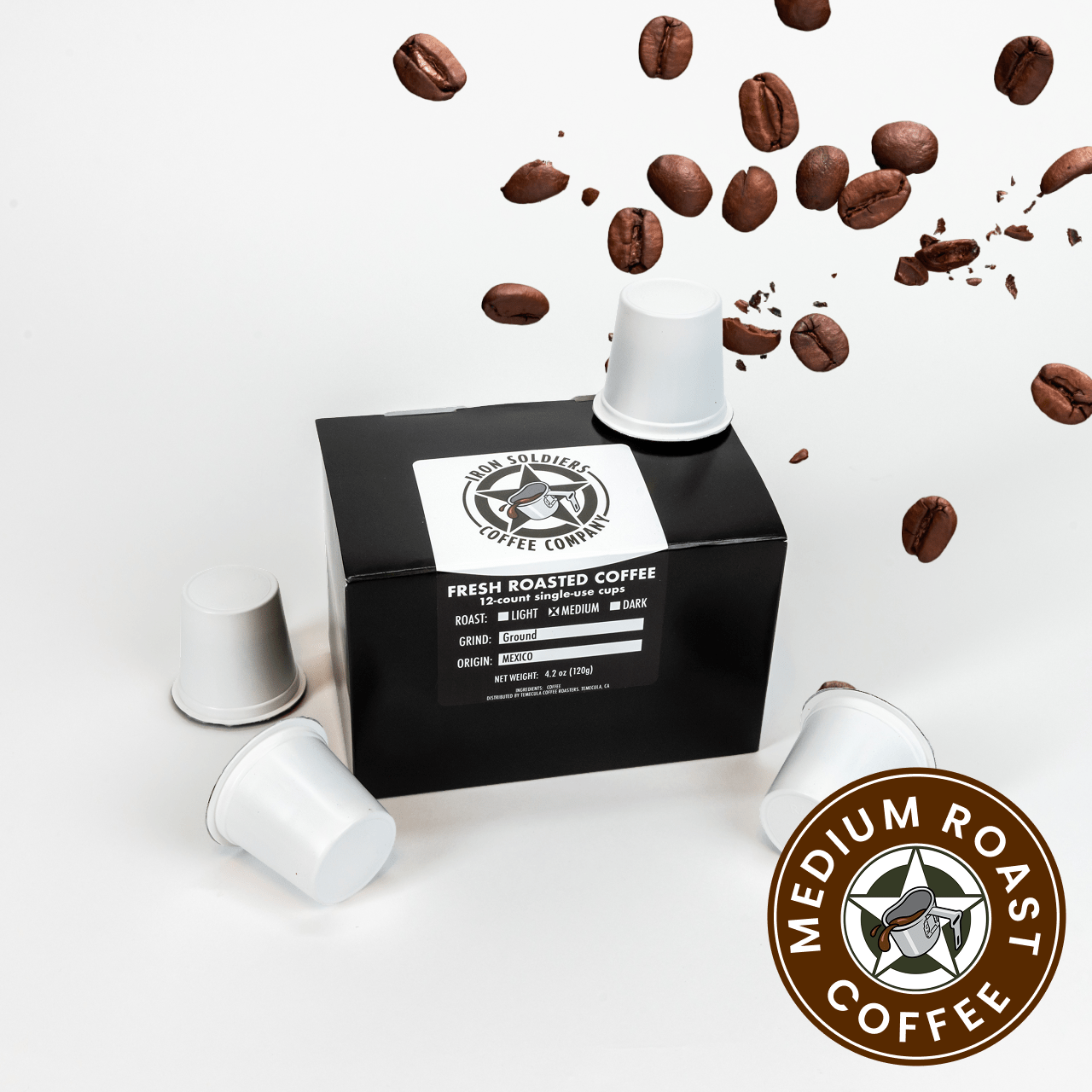 Mexico Coffee - Single Serve Coffee Pods - (12 Pack)