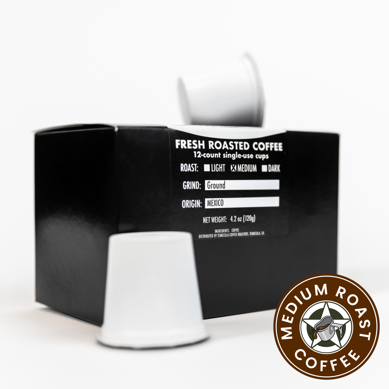 Mexico Coffee - Single Serve Coffee Pods - (12 Pack)