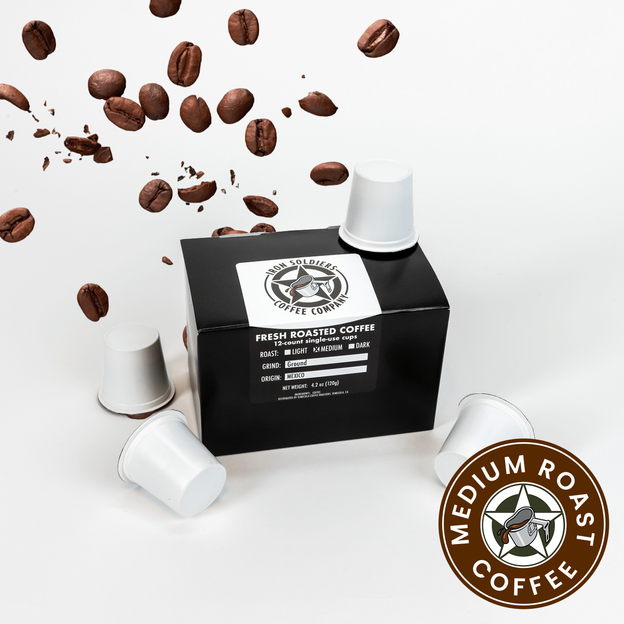 Mexico Coffee - Single Serve Coffee Pods - (12 Pack)