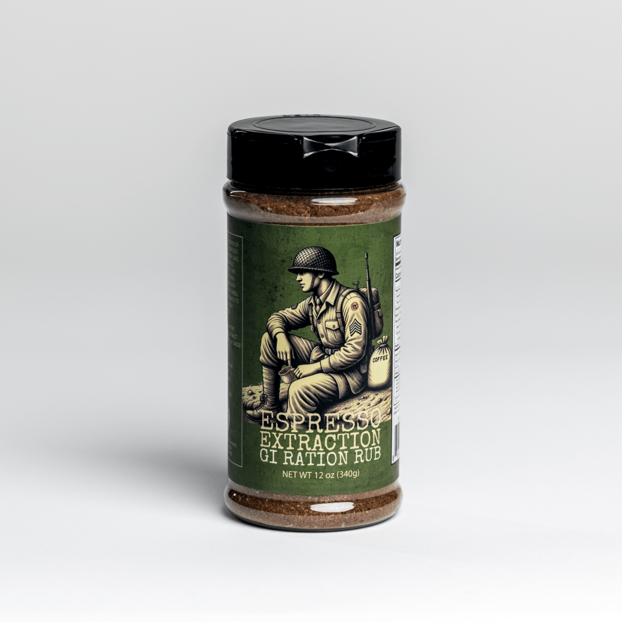 Iron Soldiers GI Ration Rub - Espresso Extraction - All Purpose Espresso Seasoning