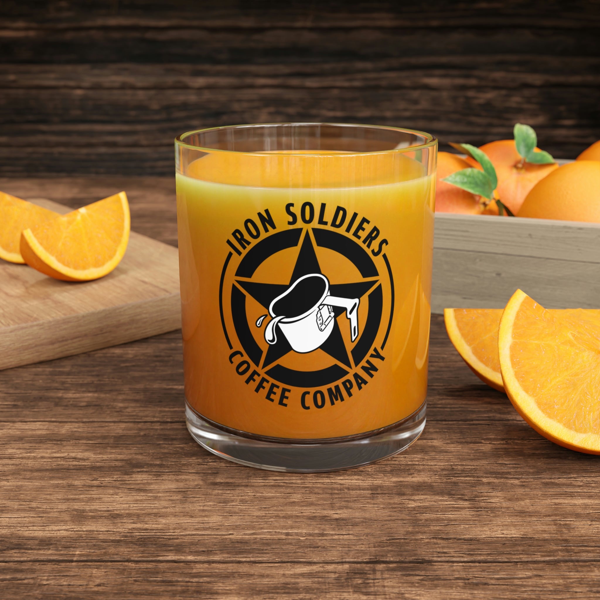 A106 - Iron Soldiers Bar Glass