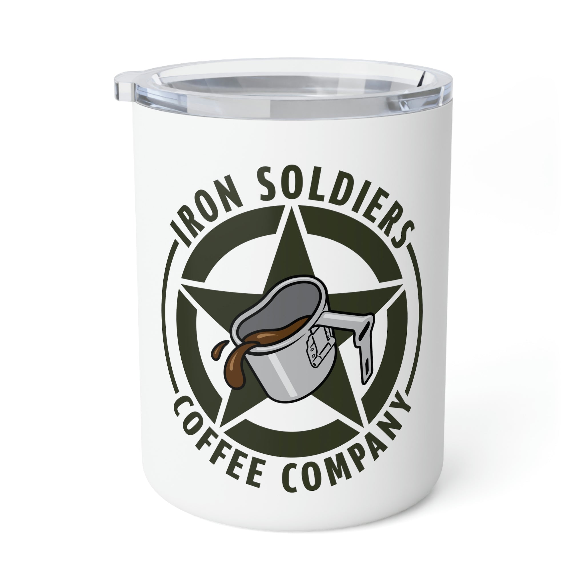 A100 - Iron Soldiers Insulated Coffee Mug, 10oz