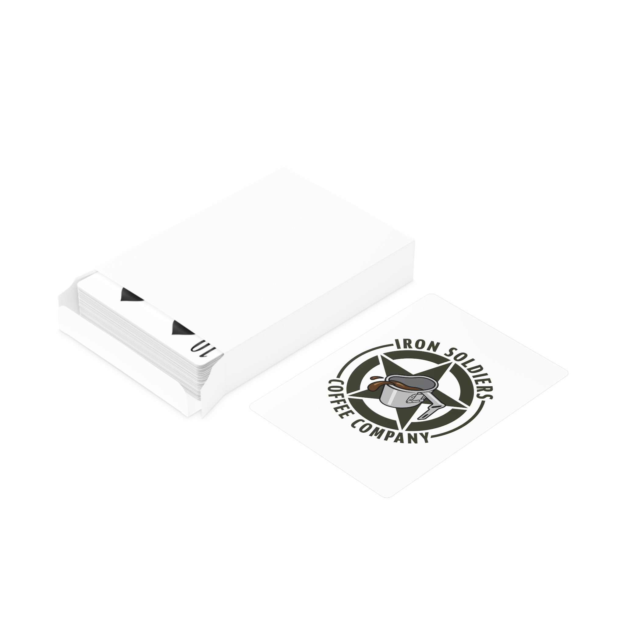 X100 - Iron Soldiers Coffee Poker Cards