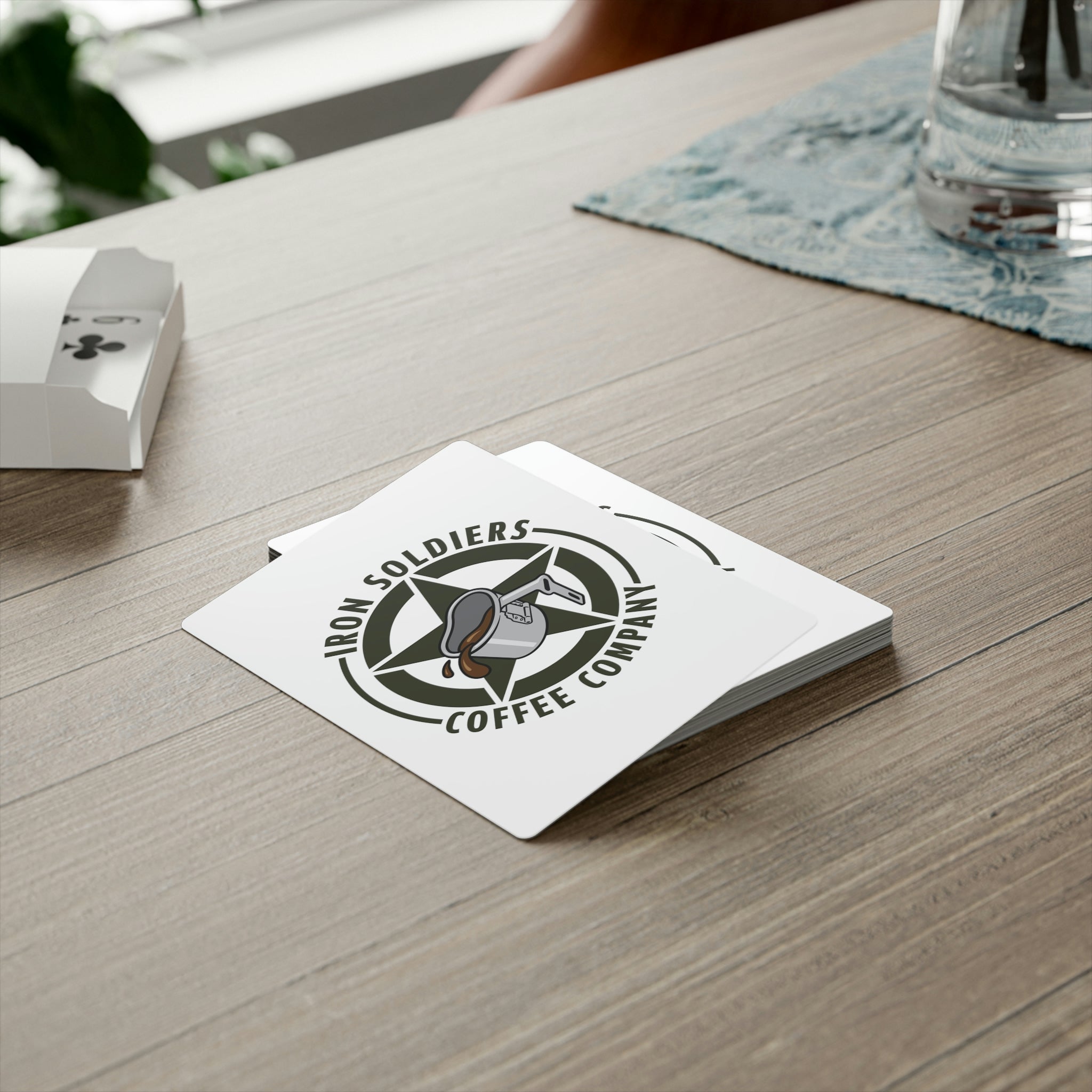 X100 - Iron Soldiers Coffee Poker Cards