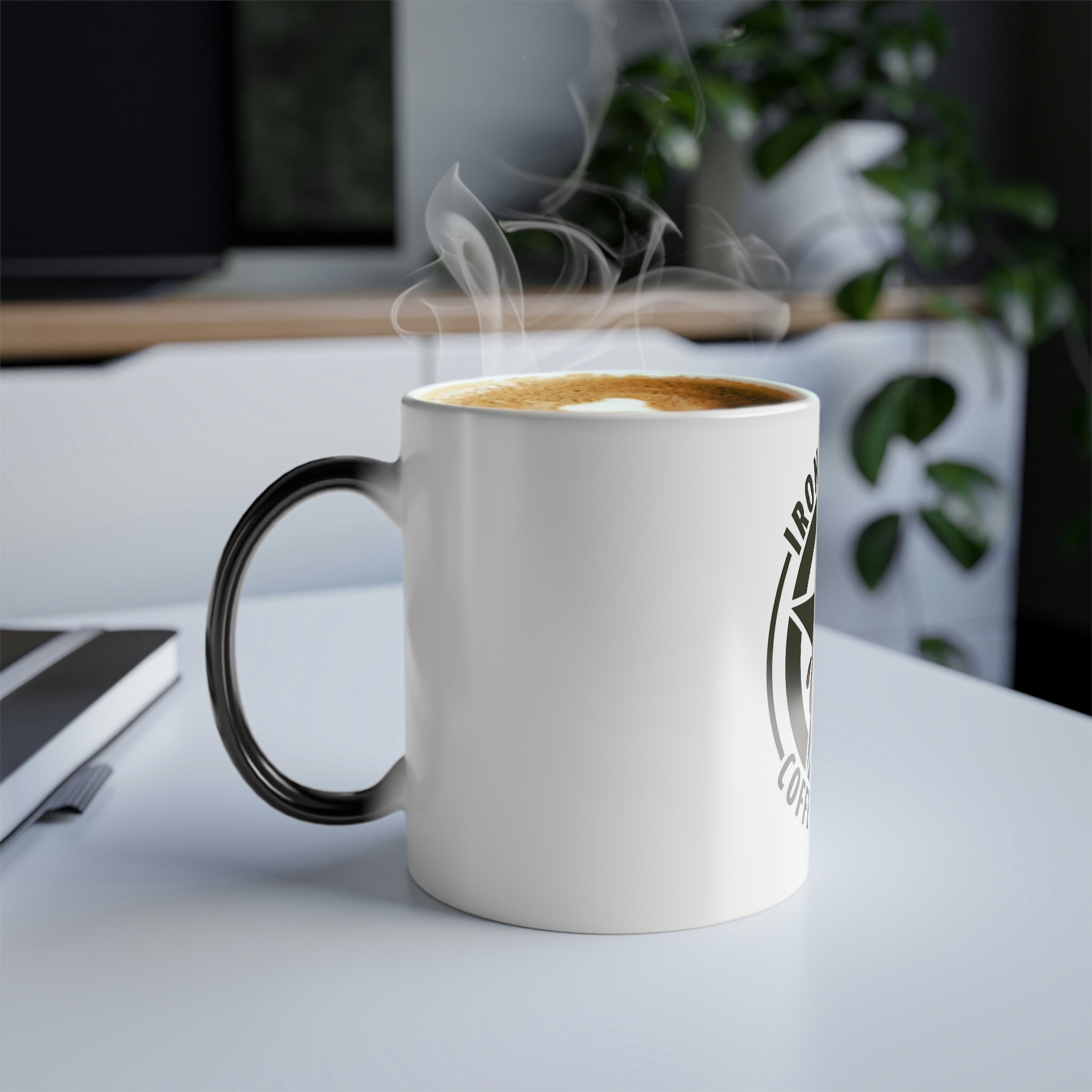 A107 - Iron Soldiers Logo Color Morphing Mug, 11oz