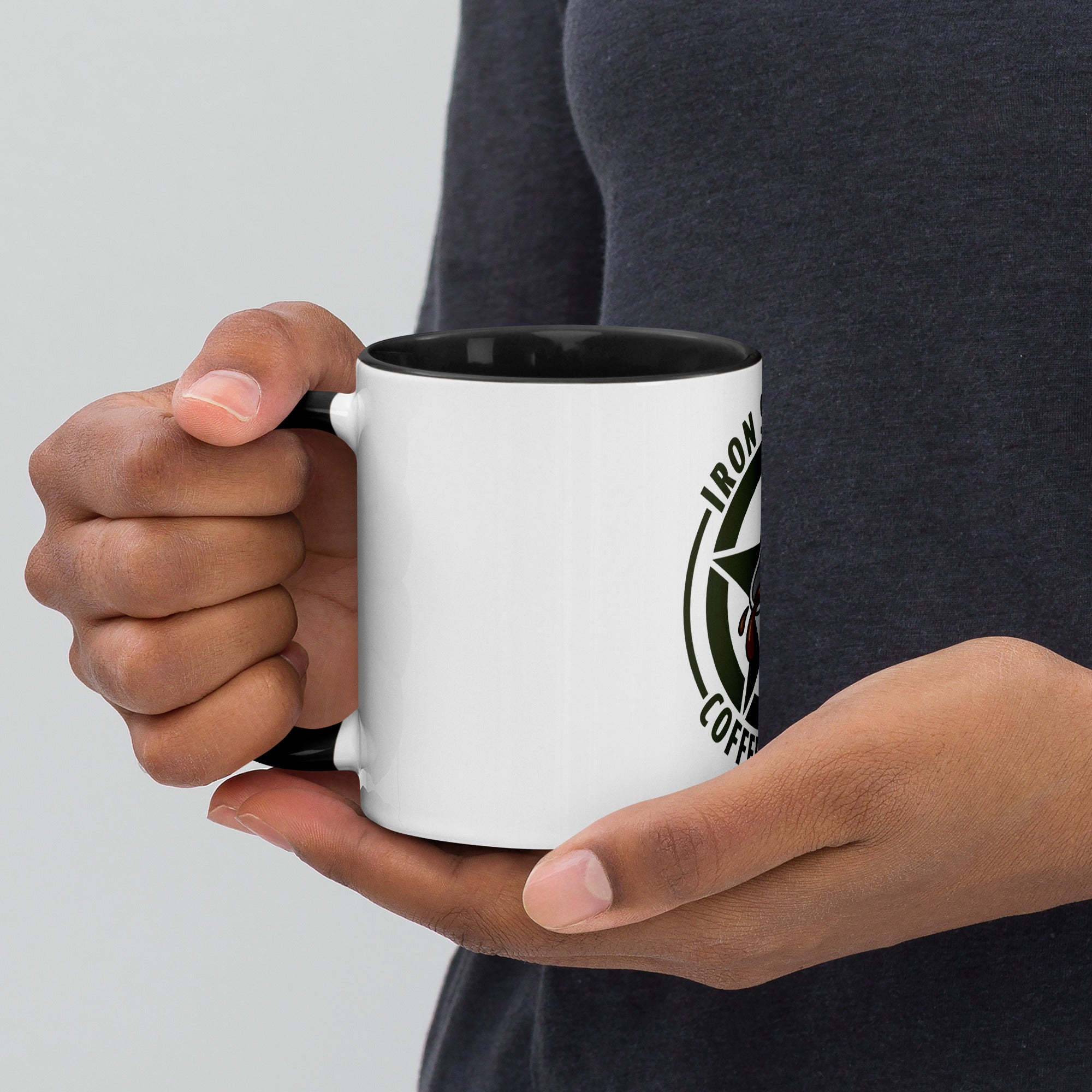 A103 - Iron Soldiers Logo Mug with Color Inside