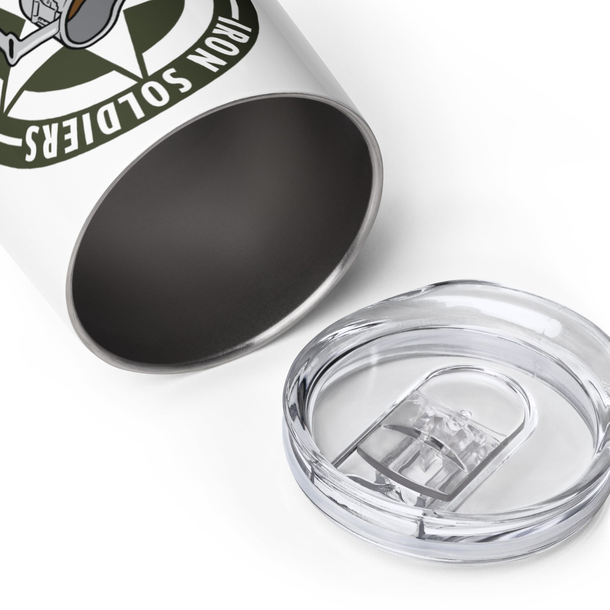 A200 - Iron Soldiers Logo Wine tumbler