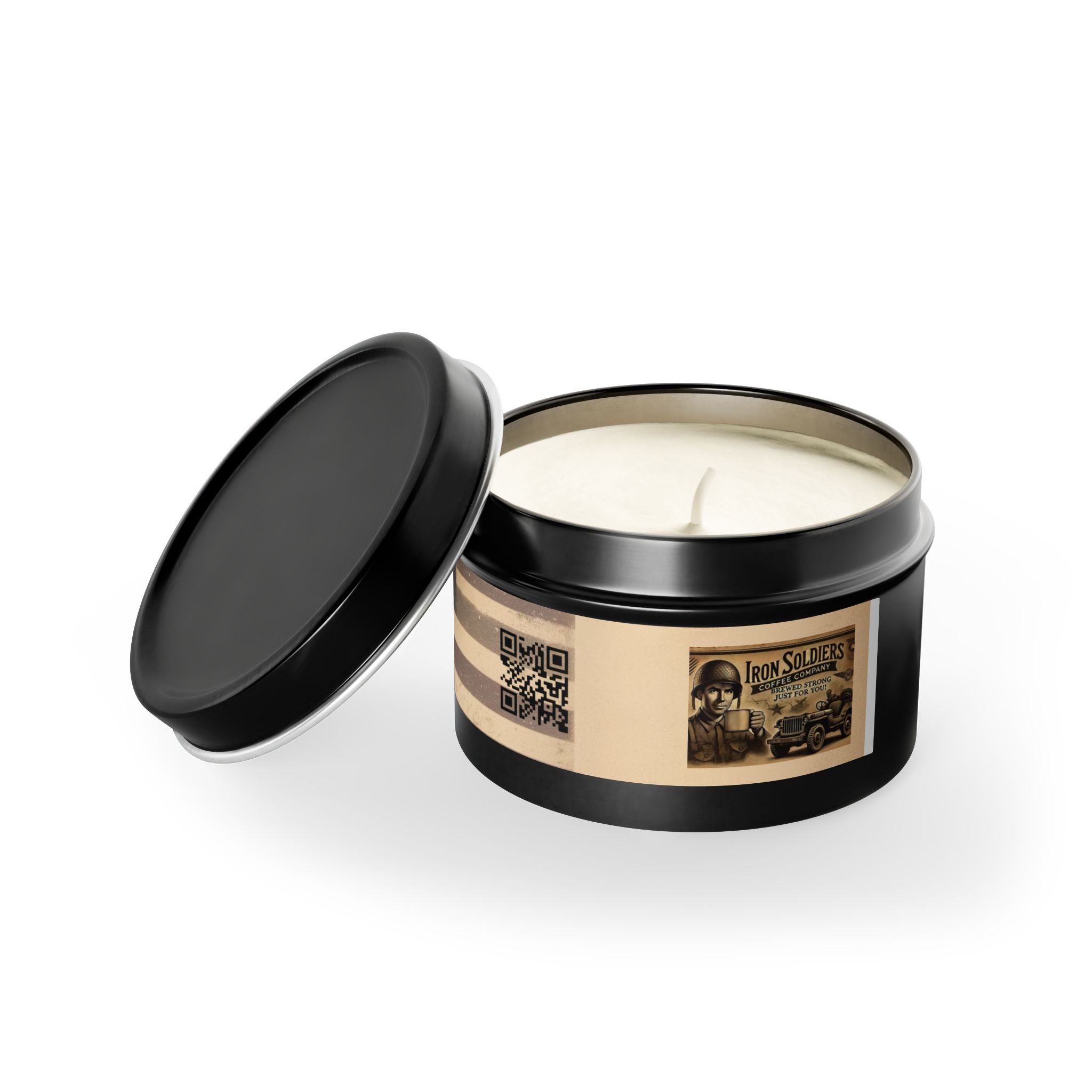 A212 - Iron Soldiers Tin Candles