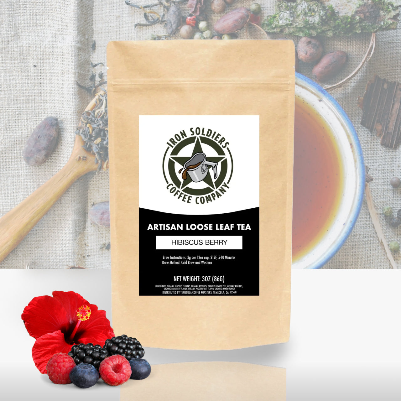 Hibiscus Berry Rooibos Tea