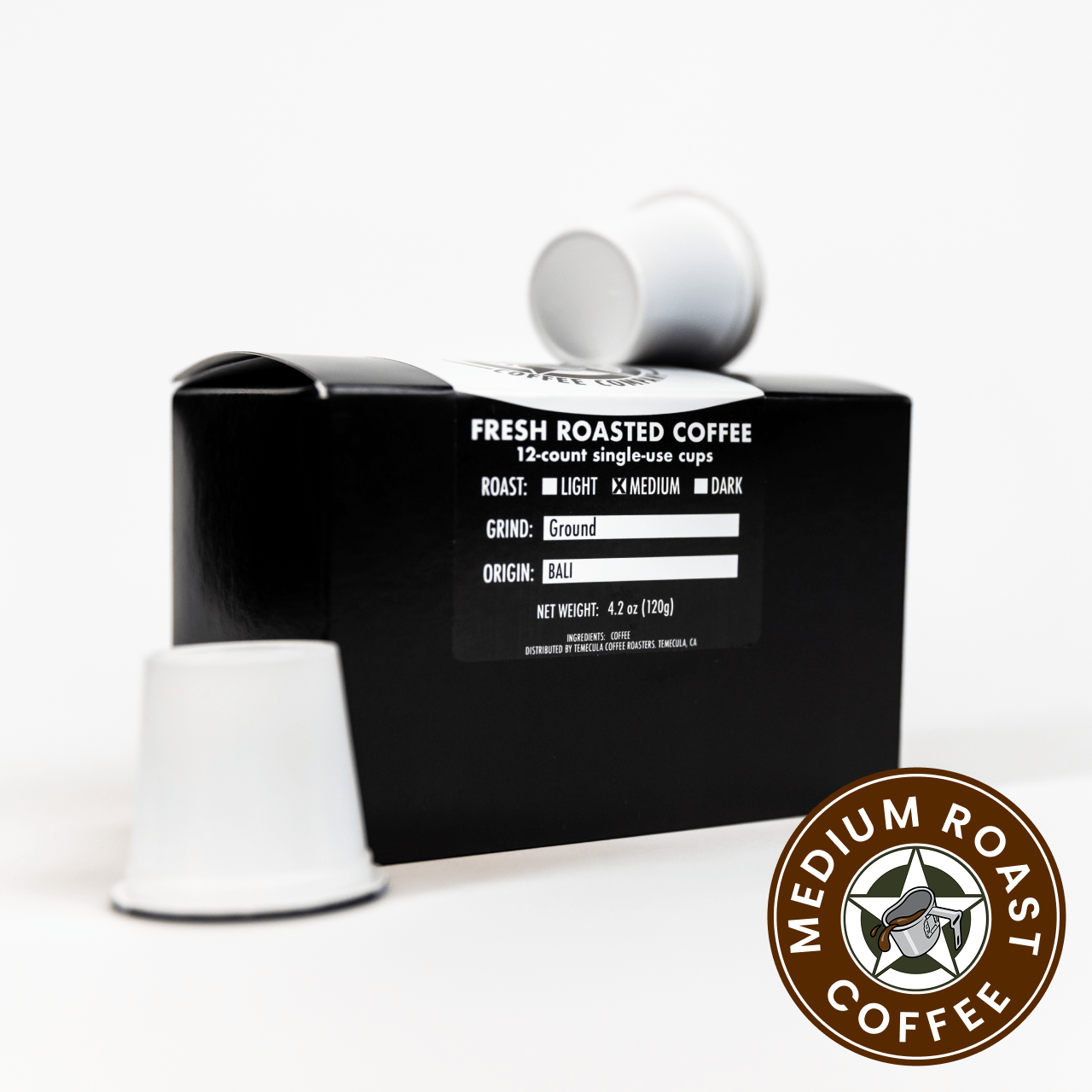 Peru Coffee - Single Serve Coffee Pods - (12 Pack)