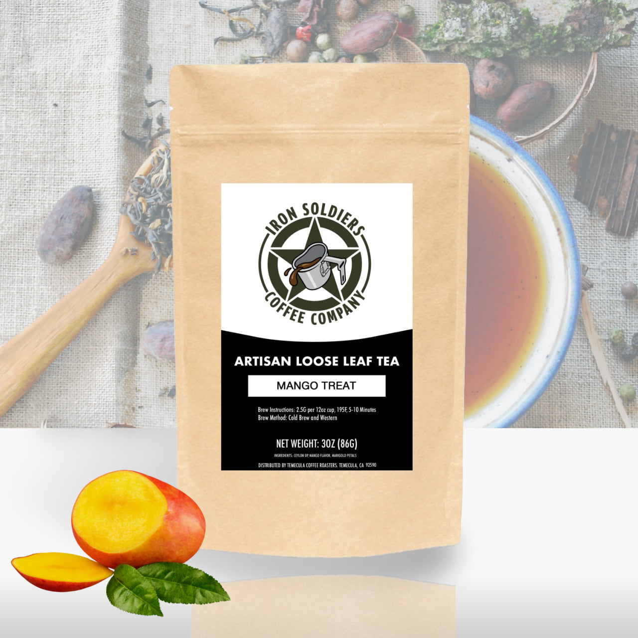 Everything Kitchens Mango Marigold Black Tea