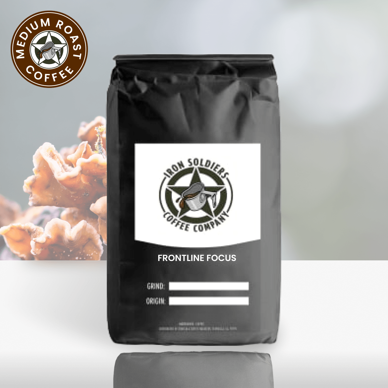 Mushroom Coffee – Frontline Focus Blend (Medium Roast)