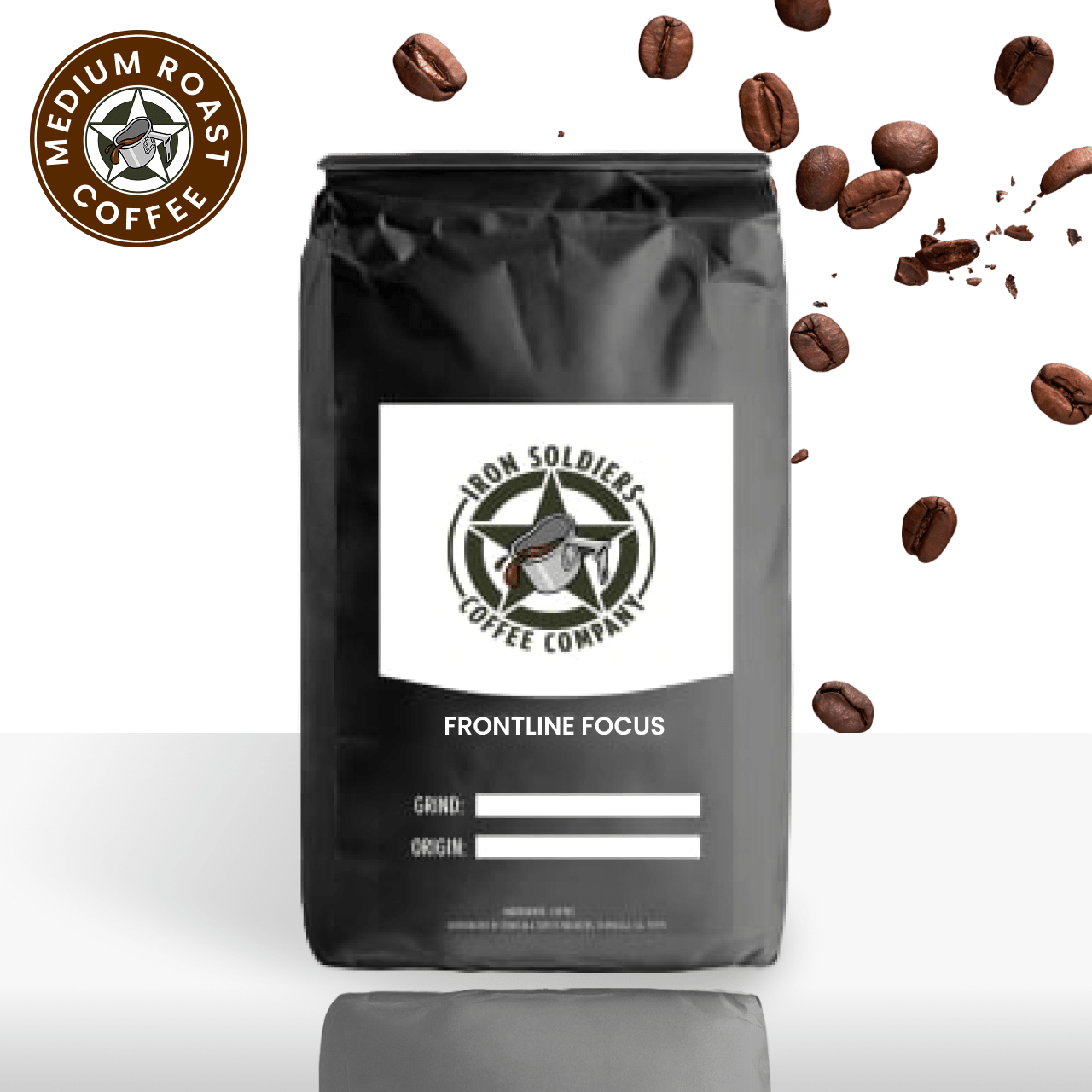Mushroom Coffee – Frontline Focus Blend (Medium Roast)