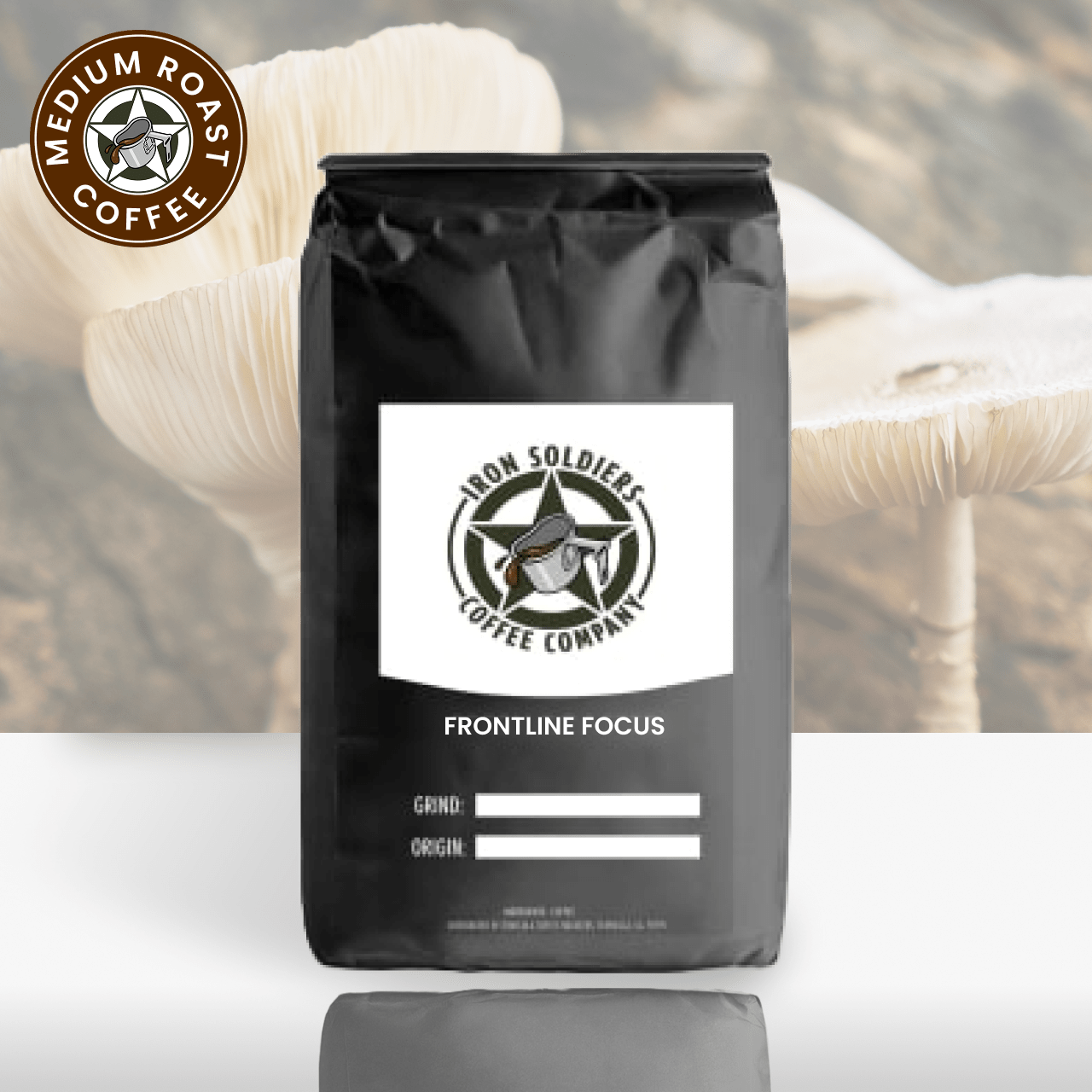 Mushroom Coffee – Frontline Focus Blend (Medium Roast)