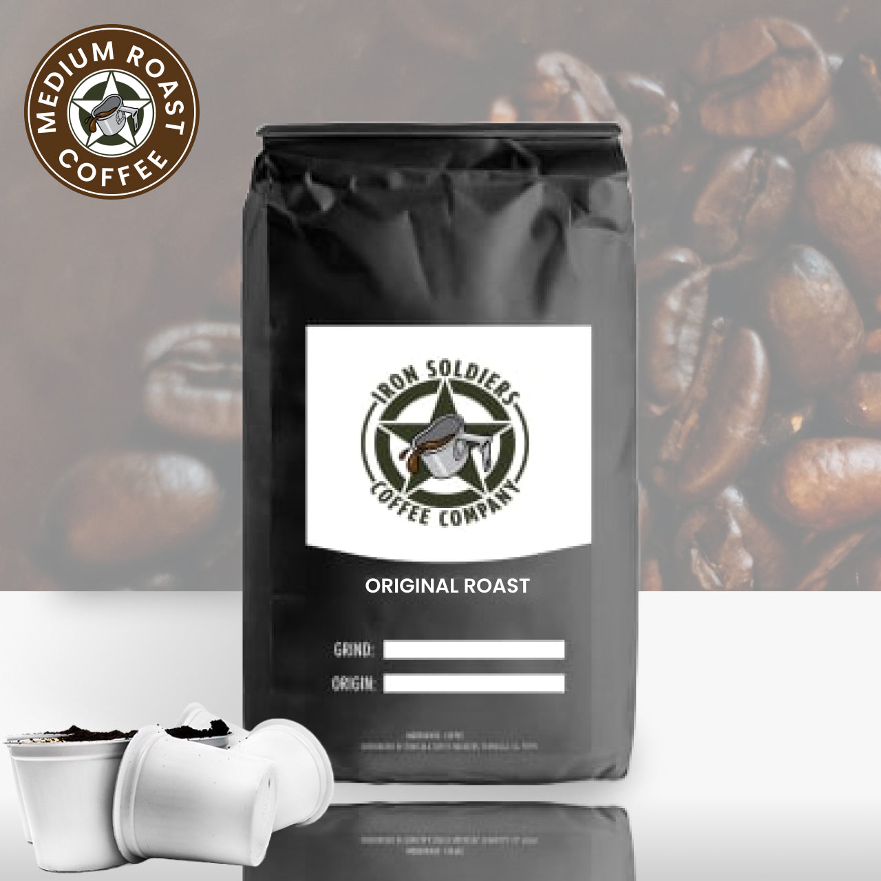 Original Roast - Single Serve Coffee Pods - (12 Pack)