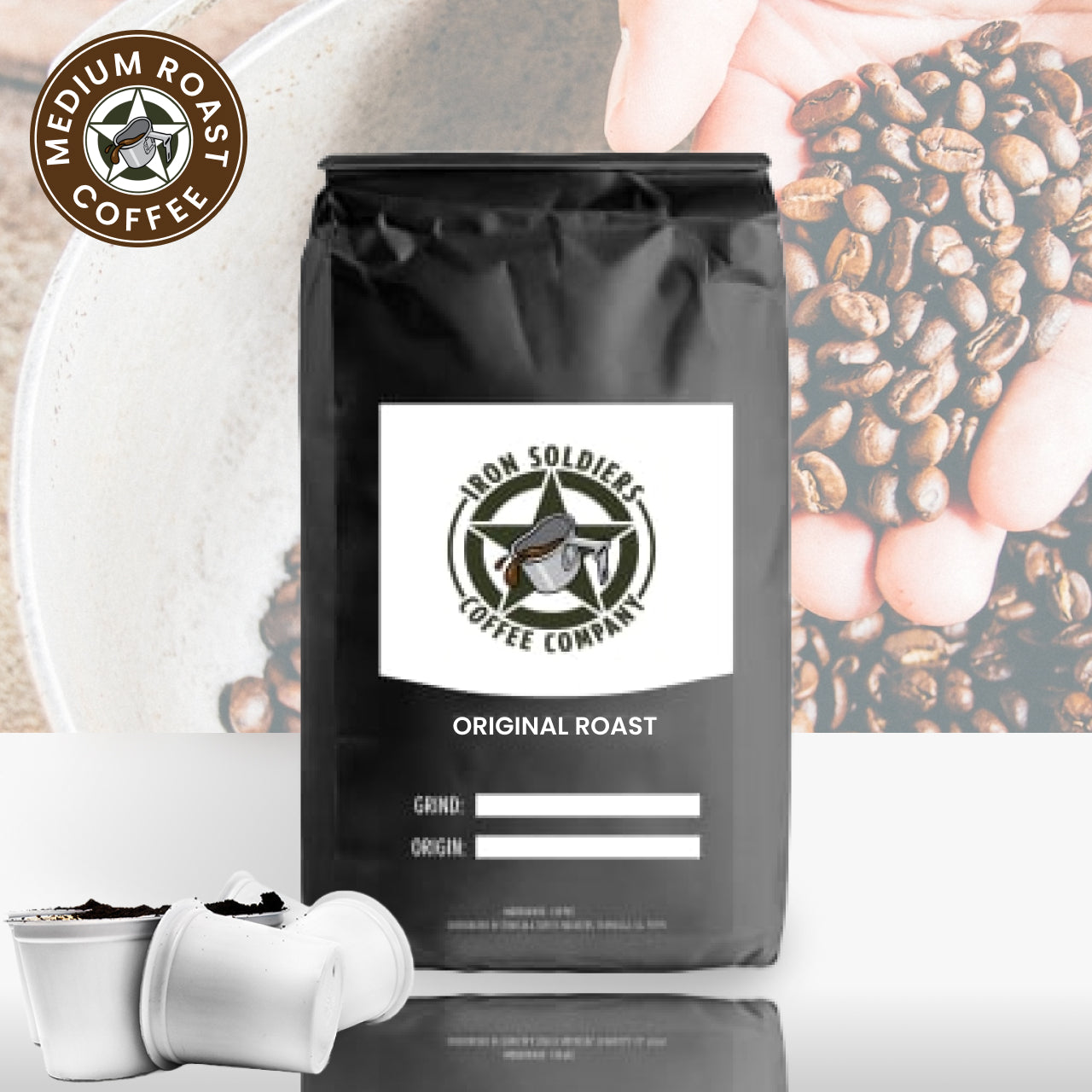 Original Roast - Single Serve Coffee Pods - (12 Pack)