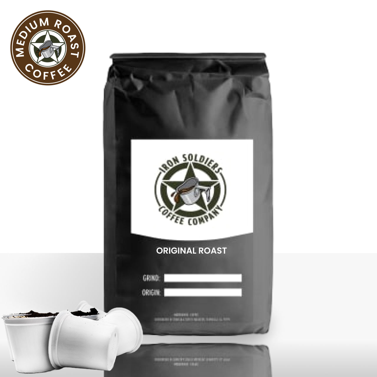 Original Roast - Single Serve Coffee Pods - (12 Pack)