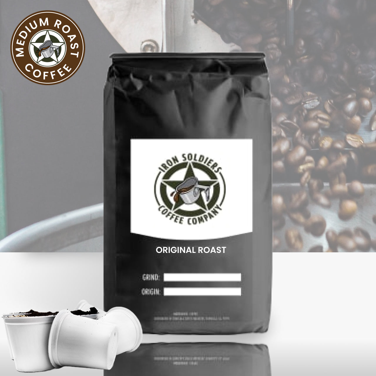 Original Roast - Single Serve Coffee Pods - (60 Pack)