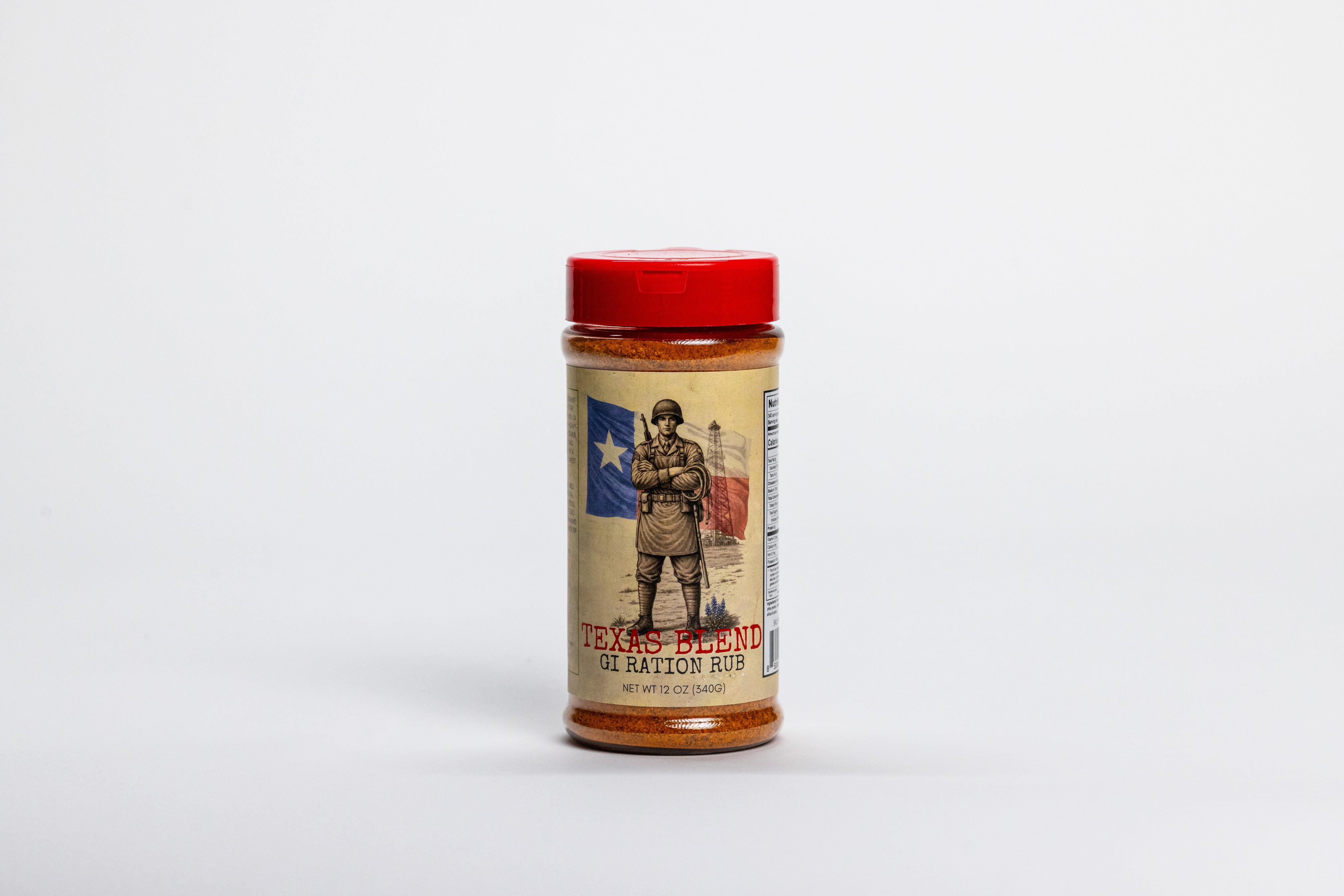 Iron Soldiers GI Ration Rub - Texas  Blend
