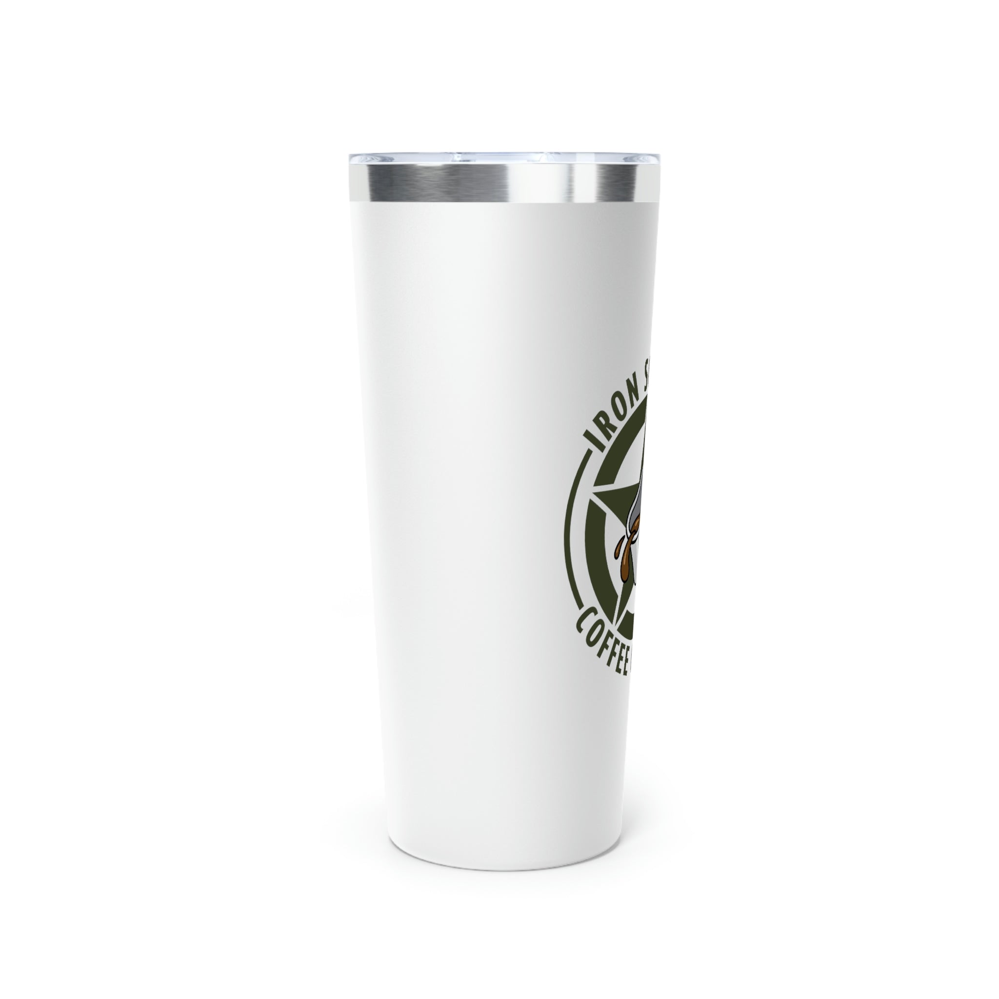 A101 - Iron Soldiers Copper Vacuum Insulated Tumbler, 22oz