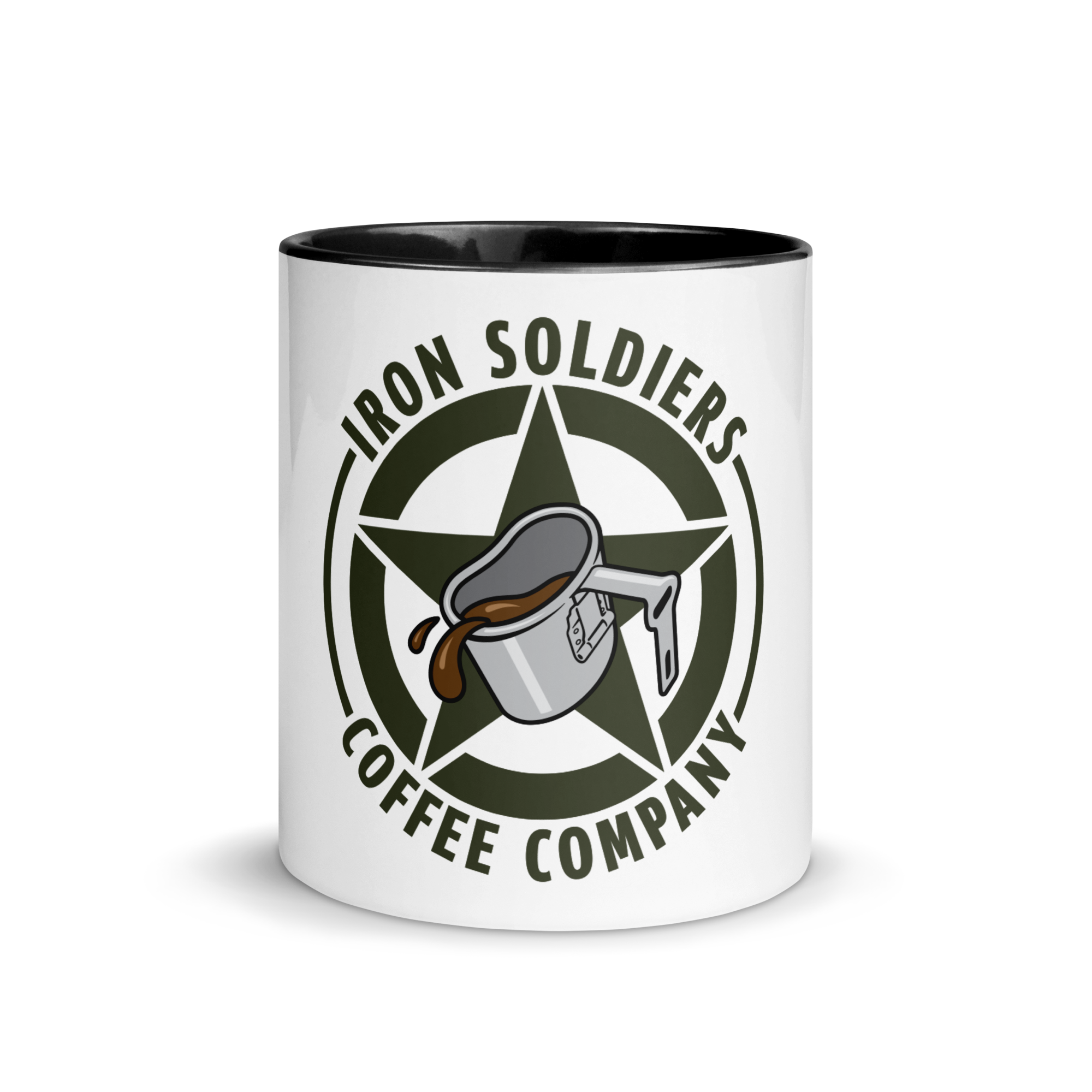 A103 - Iron Soldiers Logo Mug with Color Inside